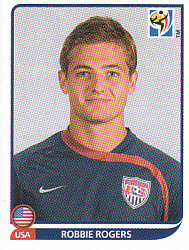 Robbie Rogers USA samolepka Panini World Cup 2010 #215